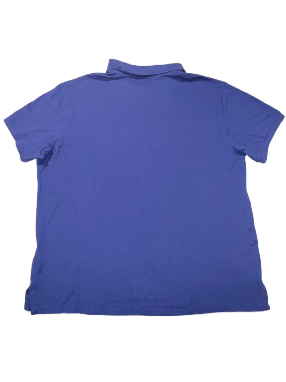 Polo Ralph Lauren Custom XXL Men’s Royal Blue Sleeve Polo Shirt Stretch Mesh EUC